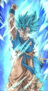 😡 emoji Goku @animestickerchannel Telegram sticker 5 of 61