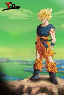 😡 emoji Goku @animestickerchannel Telegram sticker 16 of 61