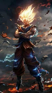 😡 emoji Goku @animestickerchannel Telegram sticker 14 of 61
