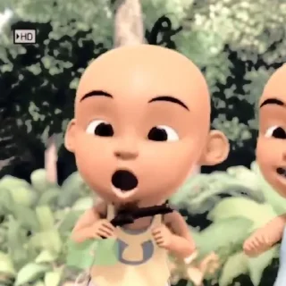 🍼 emoji ˖ ★ 🍼 upin @indomiecs︐ Telegram sticker 12 of 39