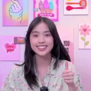 👍 emoji Ella JKT48 Telegram sticker 8 of 11