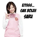 Sticker from jkt48