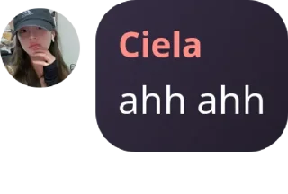 💋 emoji punya siapa? punya ciel Telegram sticker 21 of 23