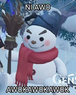 ☃ emoji meme mixue @boonzes Telegram sticker 9 of 11