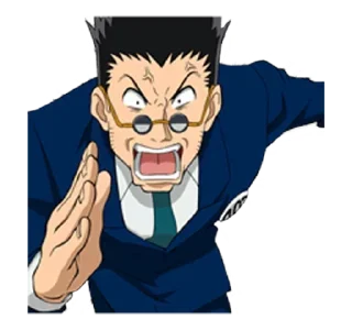 💢 emoji @ANIMEDUBBED_1 HUNTER X HUNTER Telegram sticker 12 of 105