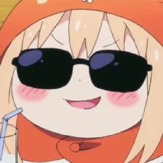 😎 emoji umaru Telegram sticker 9 of 24