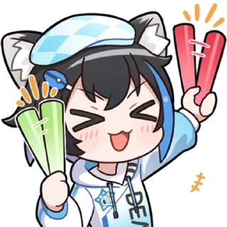 👩 emoji 铃当 @zhaxia_cn Telegram sticker 22 of 112