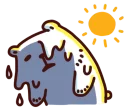 ☀ emoji 白白日記_Vol.1 Telegram sticker 23 of 120