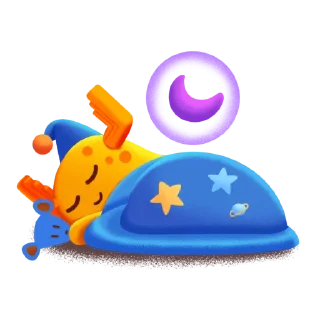 😴 emoji Monster Box Telegram sticker 7 of 28