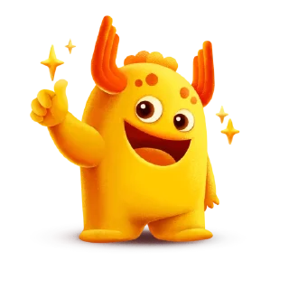 👍 emoji Monster Box Telegram sticker 21 of 28