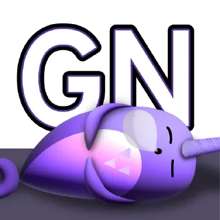 😴 emoji Narwhal Finance Telegram sticker 8 of 15