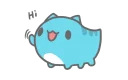 👋 emoji BugCat-Capoo Telegram sticker 15 of 38