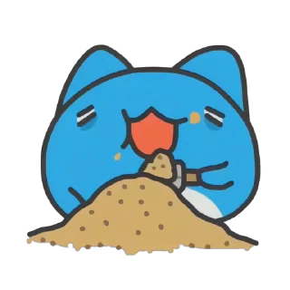 🪼 emoji Bugcat Capoo | @Anime_Sticker_noob Telegram sticker 8 of 55