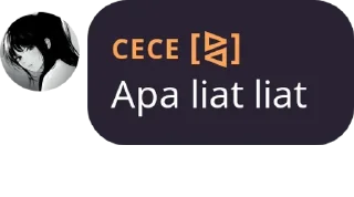 😏 emoji Cece @paramex Telegram sticker 15 of 16