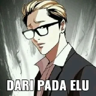 🥴 emoji meme lookism Telegram sticker 14 of 34