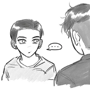 😐 emoji Lookism Chibi Telegram sticker 15 of 71
