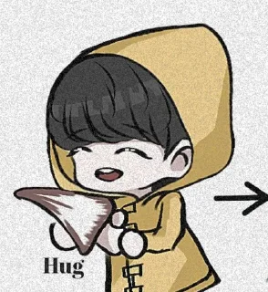 😄 emoji Lookism Chibi Telegram sticker 23 of 71