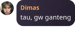 🗿 emoji dimas ganteng Telegram sticker 5 of 14