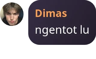 🗿 emoji dimas ganteng Telegram sticker 10 of 14