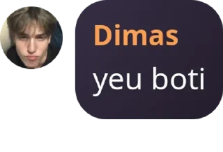 🗿 emoji dimas ganteng Telegram sticker 9 of 14