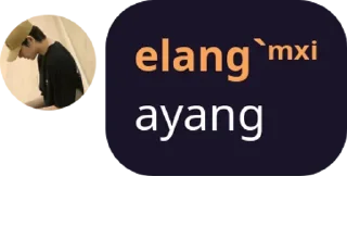 🐷 emoji elang🦅 Telegram sticker 8 of 35