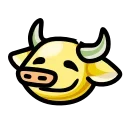⭐ emoji LIHKG Cow HD @lihkg_official Telegram sticker 24 of 34