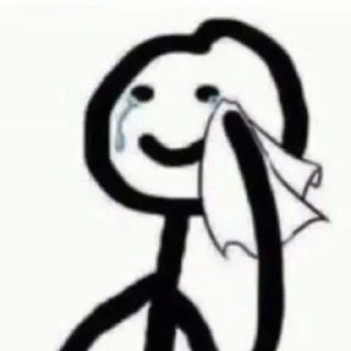 😢 emoji no context stix Telegram sticker 8 of 111