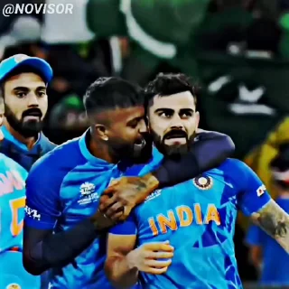 🤩 emoji King Kohli Animated - @Prab7at Telegram sticker 15 of 120