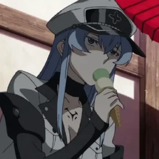 🌊 emoji esdeath @xvieravelyn Telegram sticker 6 of 120