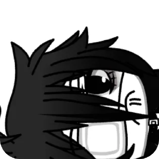 😭 emoji xiix 🦭🖤 by @stan_loonalol Telegram sticker 8 of 28