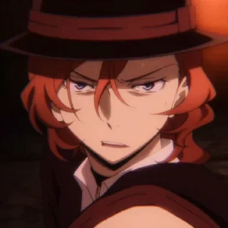 🧬 emoji Nakahara Chuuya ー @CYLSDIARYS Telegram sticker 21 of 42