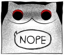 🌝 emoji Gloomy Cat Telegram sticker 24 of 78