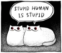 ☺️ emoji Gloomy Cat Telegram sticker 16 of 78
