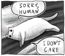 🙃 emoji Gloomy Cat Telegram sticker 6 of 78
