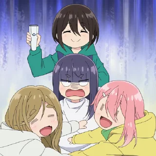 🏕 emoji Yuru Camp - S3 // @Anime_Sticker_noob Telegram sticker 14 of 21