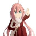 🛑 emoji Yuru Camp Telegram sticker 22 of 120