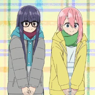 🏕 emoji Yuru Camp - S3 // @Anime_Sticker_noob Telegram sticker 12 of 21