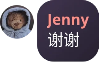 Sticker from Jenny