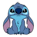 😢 emoji @tikelmu Stitch Returns Telegram sticker 19 of 41
