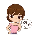 👍 emoji @tikelmu About Anna Telegram sticker 22 of 41