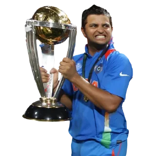 🍽 emoji Cricket Worldcup 2011 ❤️ 🇮🇳 - @CricCollections Telegram sticker 21 of 120