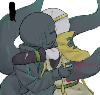 Sticker from Nightmare!Sans2