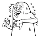 😰 emoji Intuitive expression系列 Telegram sticker 12 of 81