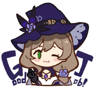 Sticker from 派蒙的画作
