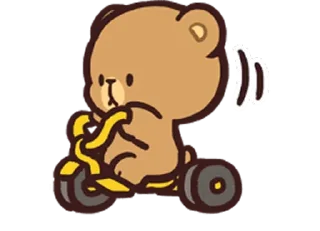 🛵 emoji Milk Mocha Bears Telegram sticker 11 of 21