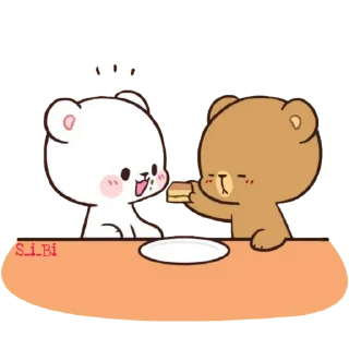 ☺️ emoji @S_i_Bi (Milk & Mocha ) Telegram sticker 23 of 100