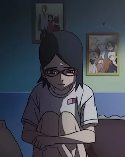 ❣ emoji Uchiha Sarada BY: @Luvieix Telegram sticker 15 of 35