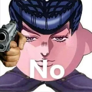 🔫 emoji Jojo by @Stkckers @Unfunnyhooman Telegram sticker 7 of 63