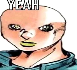 🗿 emoji Jojo by @Stkckers @Unfunnyhooman Telegram sticker 9 of 63
