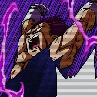 🌟 emoji Vegeta :: @Hanim1O Telegram sticker 18 of 120